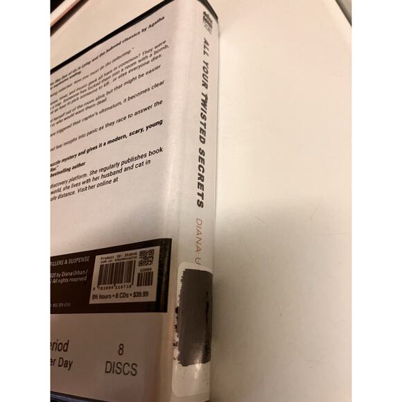 All Your Twisted Secrets - AUDIOBOOK CDs By Urban, Diana - VERY GOOD Ex-Library - Picture 3 of 4